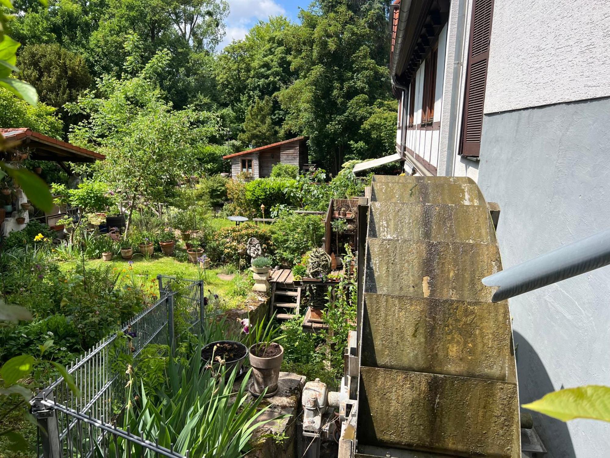 Einliegerwohnung In Einer Muehle Vor Den Toren Frankfurts, Ideal Fuer Messegaeste Oder Stop Over 德莱艾希 外观 照片